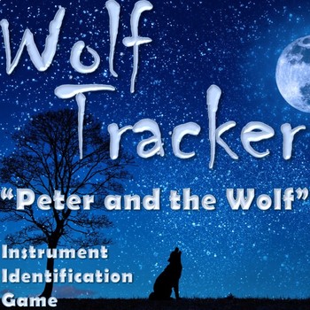 Preview of WOLF TRACKER Peter and the Wolf Instrument Game - Elementary Music - Use for Sub