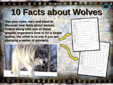 WOLVES - visually engaging PPT w facts, video links, hando