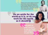 WOMEN'S HISTORY MONTH | Animated Google Classroom Banners |GIF