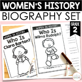 Women's History Month Beginning Biographies and Comprehens