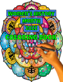 WOMEN'S HISTORY MONTH MANDALA COLORING PAGES!!! **10 pages**