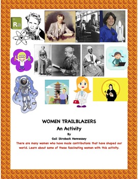 Preview of WOMEN Trailblazers! Test your Knowledge Challenge Activity!