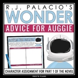 Wonder Character Assignment - Giving Advice to August in R