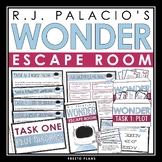 Wonder Escape Room Novel Activity - Breakout Review for R.
