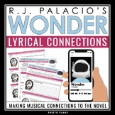 Wonder Assignment - Music Lyrics Connection to R.J. Palaci