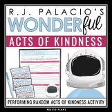 Wonder Kindness Activity - Random Acts of Kindness for R.J