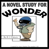 WONDER, by R.J. Palacio: A PDF & Digital Novel Study