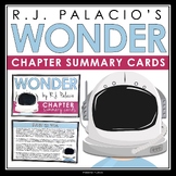 Wonder Chapter Summaries - Plot Summary Cards for R. J. Pa