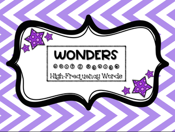 Preview of WONDERS 1st Grade Unit 2 Sight Words Interactive Move & Dance SlideShow EDITABLE