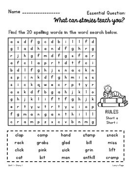 vocabulary homework games