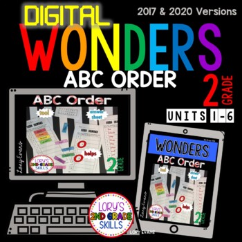 Preview of WONDERS Digital ABC Order Grade 2