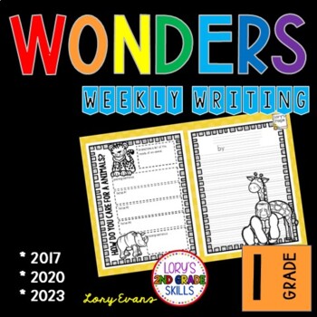 Preview of WONDERS Writing - 1st Grade