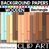 WOODEN Background RECTANGLE Papers Clipart