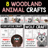 WOODLAND FOREST ANIMALS Printable Craft Projects BUNDLE Set 1