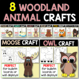 WOODLAND FOREST ANIMALS Printable Craft Projects BUNDLE Set 2
