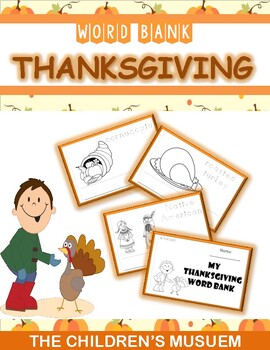 Preview of WORD BANK - THANKSGIVING