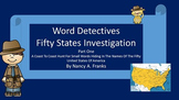 WORD DETECTIVES FIFTY STATES INVESTIGATION Part One
