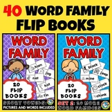 WORD FAMILY FLIP BOOKS DECODABLE READING LIST ACTIVITY PHO