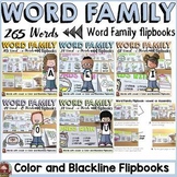 WORD FAMILY FLIPBOOKS BUNDLE: VOWELS A, E, I, O, U