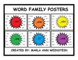 WORD FAMILY POSTERS