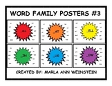 WORD FAMILY POSTERS #3