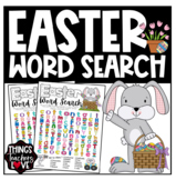 Easter Word Search, Word Find, Word Hunt, Games and Activi