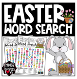 Easter Word Search, Word Find, Word Hunt, Games and Activi