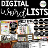 WORD LISTS: Detailed and Descriptive Writing