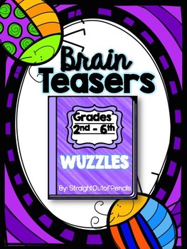 word puzzles brain teasers teaching resources teachers pay teachers