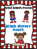 WORD SEARCH PUZZLES Black History Month