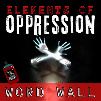 Preview of Unpack Oppression: Word Wall