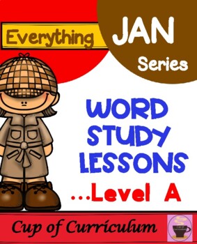 Preview of WORD WORK LESSONS | Jan Richardson Level A