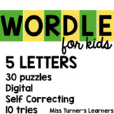 WORDLE for Kids: 5 Letters