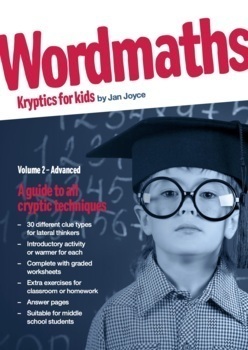 Preview of WORDMATHS VOLUME 2 - KRYPTICS FOR KIDS - ADVANCED