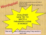 WORDSPLAT! - Get students to use key words and vocabulary 