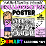 WORK HARD STAY KIND BE HUMBLE Collaborative Poster Growth 