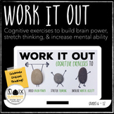 WORK IT OUT Holiday Logic Puzzles - Halloween and Thanksgi