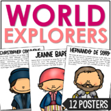 WORLD EXPLORERS Color Posters | Bulletin Board Classroom D