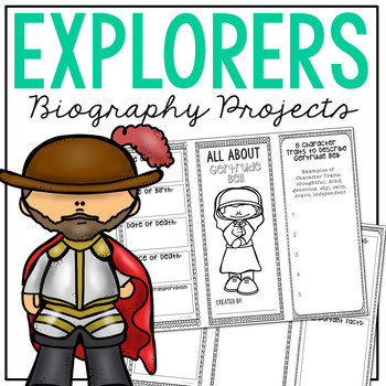 Preview of WORLD EXPLORERS Research Projects | World History Report Template Activity
