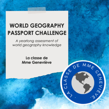 DIY Passport Project for K-6 Geography