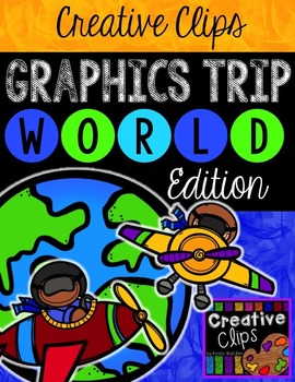 Preview of WORLD Graphics TRIP {Creative Clips Digital Clipart}