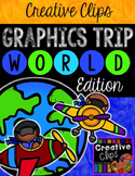 WORLD Graphics TRIP {Creative Clips Digital Clipart}