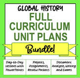 WORLD HISTORY / GLOBAL HISTORY No Prep Full Curriculum!