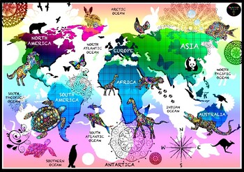 Preview of WORLD MAP POSTER
