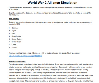 Preview of WORLD WARS (1&2) ALLIANCE SIMULATION & GAME BUNDLE