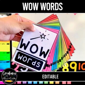WOW Words Writing Support by Miss Le TPT | Teachers Pay Teachers