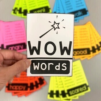 WOW Words Writing Support by Miss Le TPT | Teachers Pay Teachers