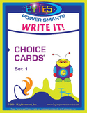Multiple Intelligences: WRITE IT! CHOICE CARDS® - SET 1