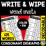 WRITE SPELL CONSONANT DIGRAPH WORD WORK TASK CARDS ACTIVIT