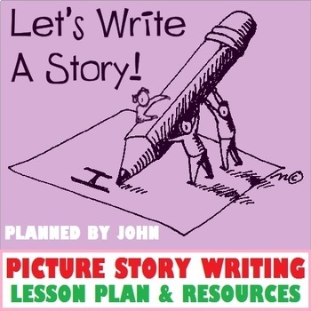 Preview of PICTURE STORY WRITING LESSON AND RESOURCES